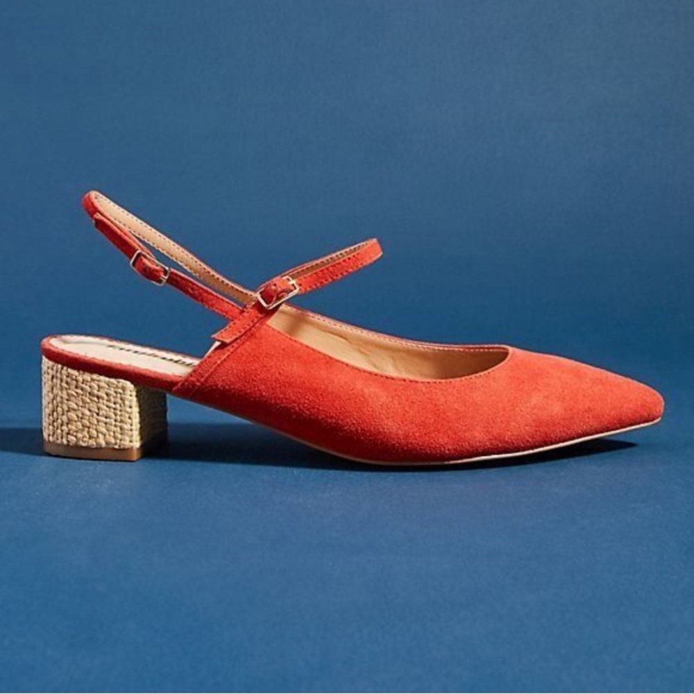ANTHROPOLOGIE Farylrobin Sabrina Slingback Heels
